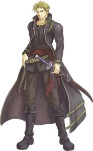 Lloyd's artwork of Fire Emblem: The Blazing Blade.