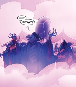 The Skeksis' return following the second Great Division.