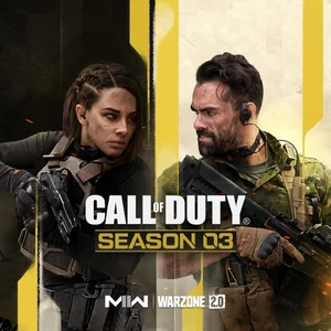 Valeria and Vargas on the cover art for Season 3.