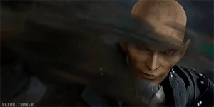 Xehanort holding a struggling Ventus.