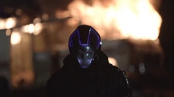 Eon ambushing the Tennysons.