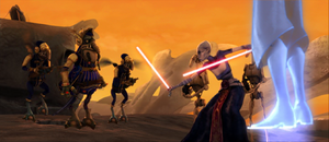 Dooku decided that negotiations with Katuunko's successor would be more productive, and ordered his apprentice to kill the Toydarian monarch.