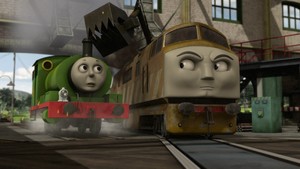 Diesel 10 reveals his true colors to Percy