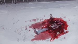 The Protagonist after being killed by Unknown Specimen 4.
