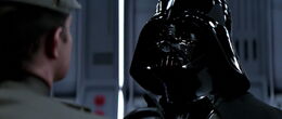 Vader orders Moff Jerrod to complete the second Death Star.