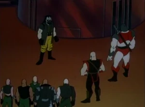 Hideyoshi alongside Kano and the Black Dragons.