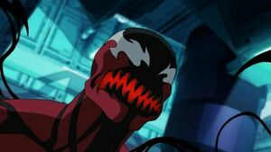 Carnage in Ultimate Spider-Man.