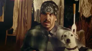 The Gang Leader with his now deceased dog.