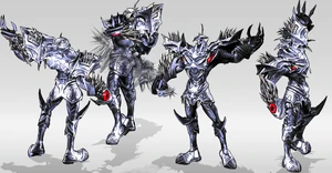 The in-game model for Giga Skullmageddon.