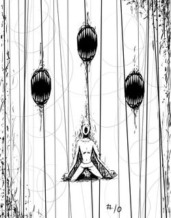 Drawing some more SCPs Pt.3! Im not exactly sure what scp number the pattern screamers are, is it 3930, 000, or 3812?? I just did 3930 cuz I see that more often : r/SCP