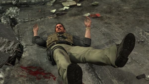 Neve's corpse after being shot by Raul Passos.