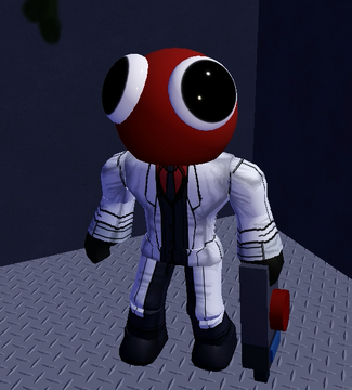 Making RED From RAINBOW FRIENDS a Roblox Account! 