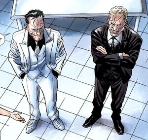 Billy Russo (Earth-616) and Stuart Clarke (Earth-616) from Punisher In the Blood Vol 1 3 001