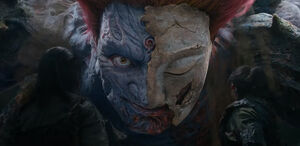 Lord Redmane’s face