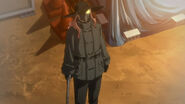 Takao in his serial killer outfit.