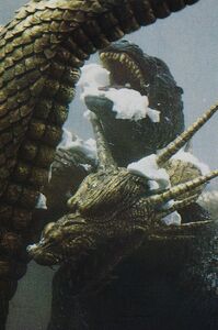 GVKG - King Ghidorah Strangles Godzilla