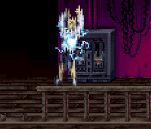 Mary is electrocuted to death in Ending B.