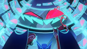 Vox trying to convince the rest of the Vees to take over Heaven.