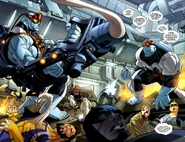 The Mauler Twins defeats multiple superheroes.