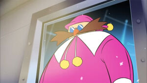 Dr. Eggman in pajamas.