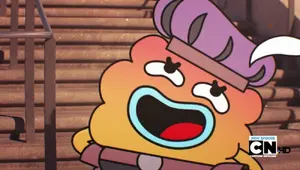 Tobias' evil laugh in The Knights.