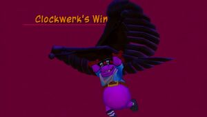 Clockwerk's wings.