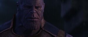 Thanos realizes he must kill Gamora.