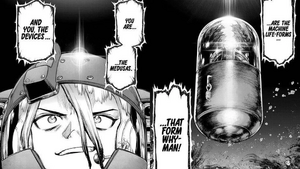 Dr Stone manga Dr-Stone- -Who-exactly-is-Why-man-3