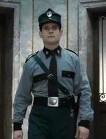 The security guard Teffington - Killed for his failed protection of Helga Hufflepuff's Cup.