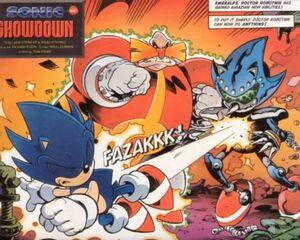 God Robotnik summoning a Metallix.