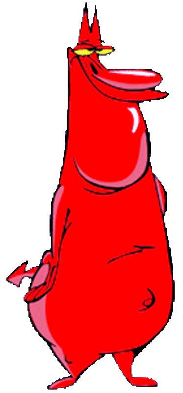 Red guy. Red guy Cow and Chicken. Cow and Chicken cartoon Devil. Devilled Chicken. Cow and Chicken - best of the Red guy гиф анимация.