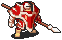Wire's battle sprite in Fire Emblem: The Blazing Blade.