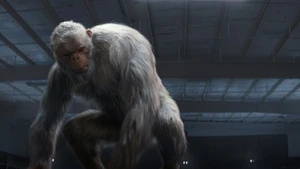 The Abominable Snowman original render