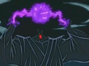 Akudaikan using his power.