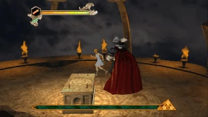 Darcy swiping Alyssa.