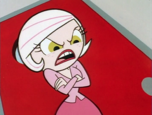 "Ima" shows her true sadistic nature towards the girls.