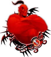 Jafar-Genie 7★ Power medal in Kingdom Hearts Union χ[Cross].