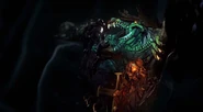 Renekton in "Shurima: Descent into the Tomb".