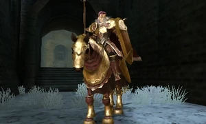 SlaydeBattleGK FE15.jpg (139 KB) Slayde's Gold Knight battle model in Shadows of Valentia.