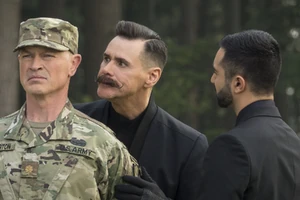 Dr. Robotnik mocking Major Bennington