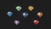 The 7 Rainbow Crystals.