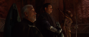 Dooku says he cannot do so unless Naboo joins the Separatist movement.