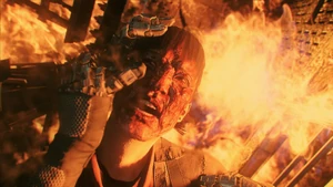 Goh Xiulan's death in the simulation.