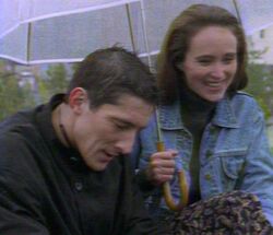 Methos with Alexa Bond.