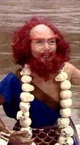 Sha Wujing when he was still a demon in Liusha-he.