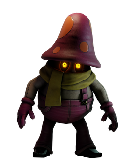 Red Mycelium Man