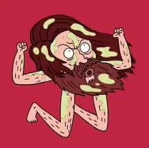 Regular show exit 9b full episode part 2 youtube 009 0002.jpg (22 KB) Garrett Bobby Ferguson Jr.'s true form, screaming in his last moments before his death.