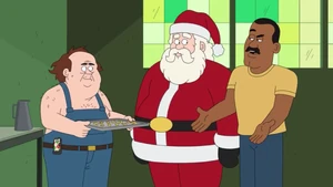 Santa Claus and Terry Two Toes working for Fitz.