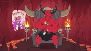 Satan plays with stupid girly dolls in his spare time.