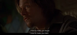 "I tried to make you tough.. I tried to make you hard".